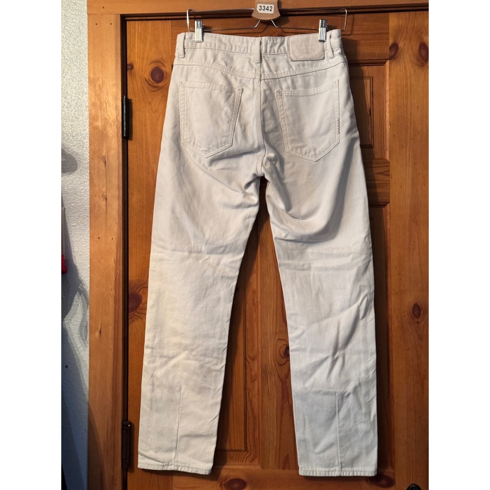 Neuw Denim Ray Straight White Jeans 30x30 Premium Stockholm Designer Crudo - Picture 10 of 11